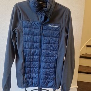 Columbia Navy Quilted Jacket